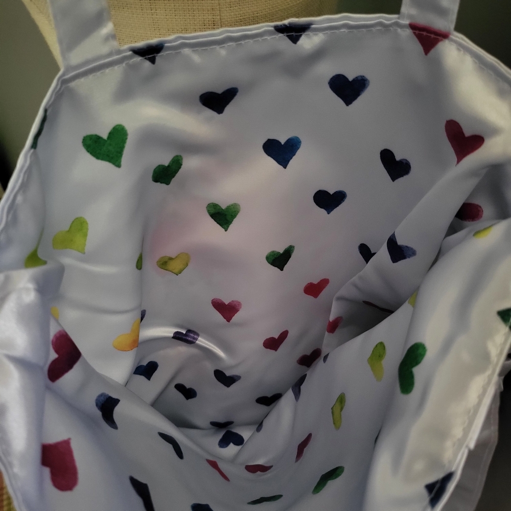 Care Bears Baby Blue Satin Tote Bag - Picture 6 of 8